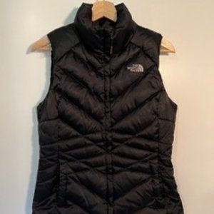 North Face Puffy Vest - Black Women's Small